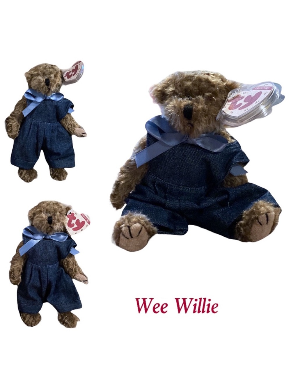 Wee Willie The Bear Ty Attic Treasures